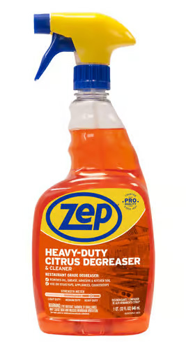 Zep citrus degreaser