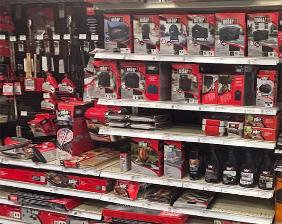 Grilling accessories in store