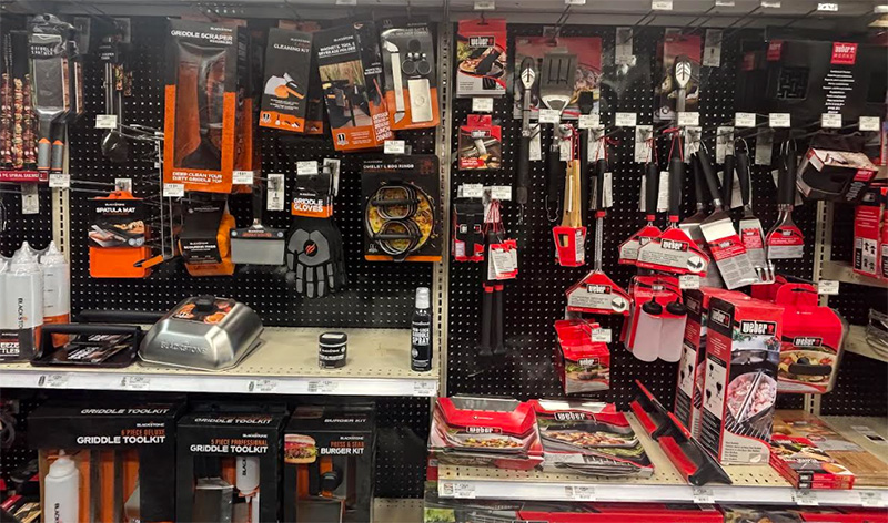 Grilling accessories in store