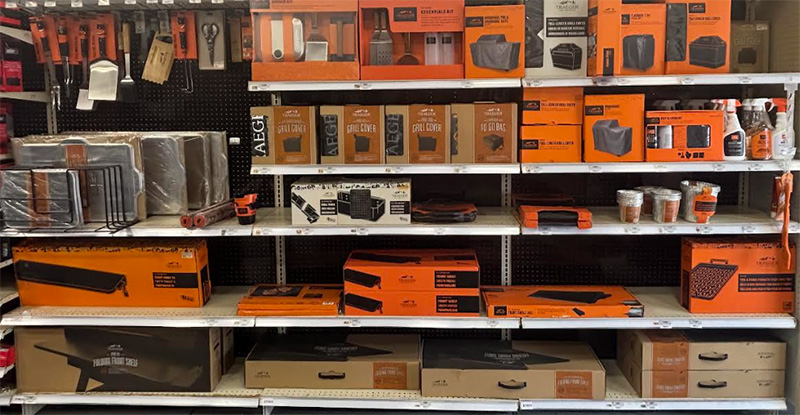 Grilling accessories in store